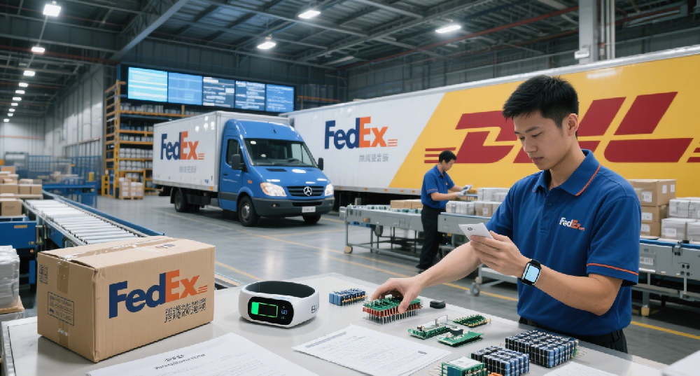 三類貨物精準匹配 DHL/FedEx，助科技企業高效完成跨境運輸